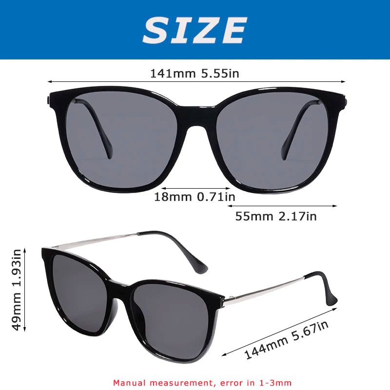CRIXALIS Square Polarized Sunglasses