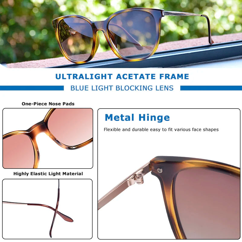 CRIXALIS Square Polarized Sunglasses