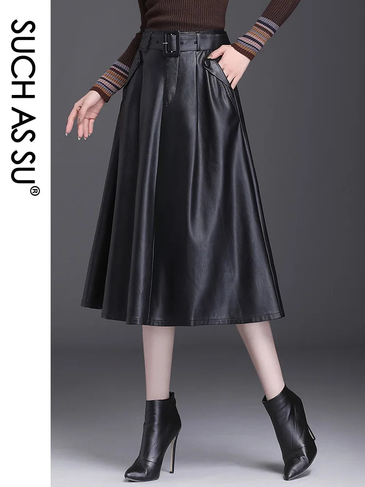 Leather Skirt