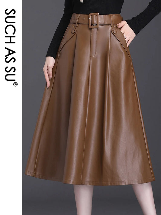 Leather Skirt