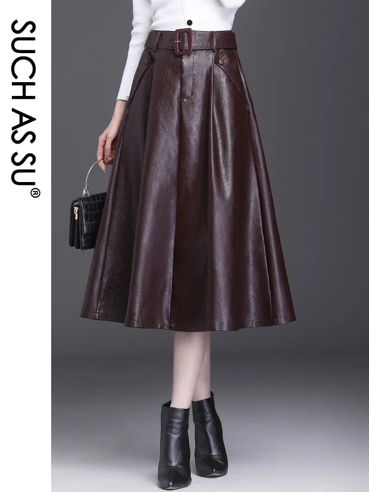 Leather Skirt