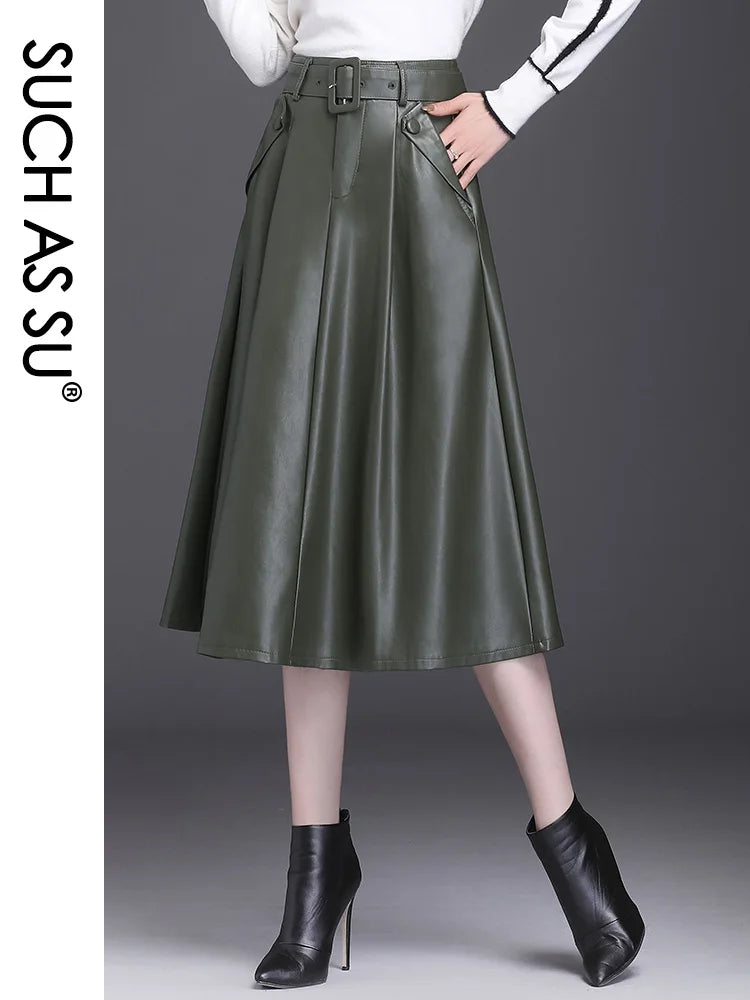 Leather Skirt