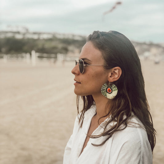 FRINGE EARRING