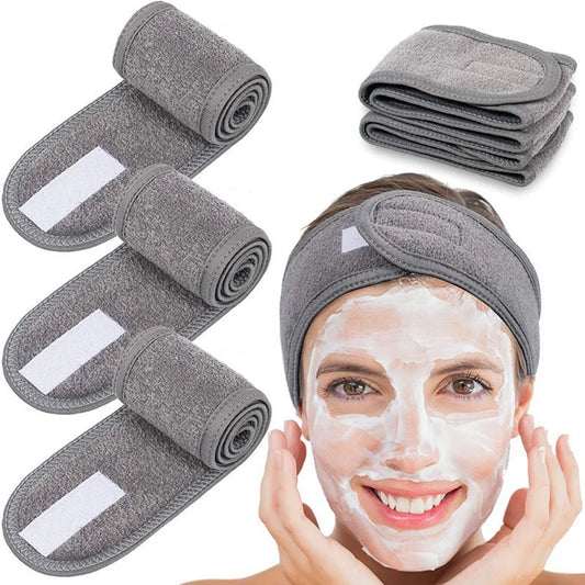 Adjustable SPA Facial Headband Bath Makeup Hair