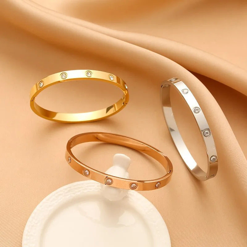 Lovers Cubic Zirconia Bracelets