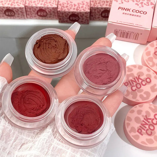 Canned Lip Mud Mist Lip Glaze Lipstick Moisturizing