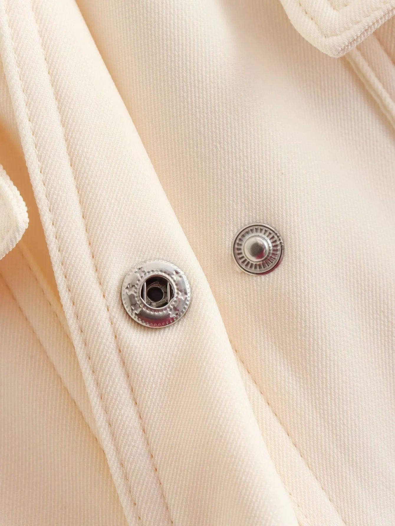 Bomber Jacket Coat White Autumn Winter
