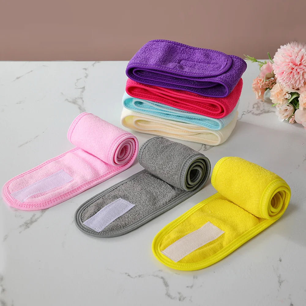 Adjustable SPA Facial Headband Bath Makeup Hair