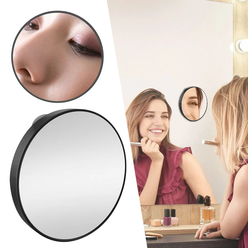30x Magnification Mirror With Suction Cup