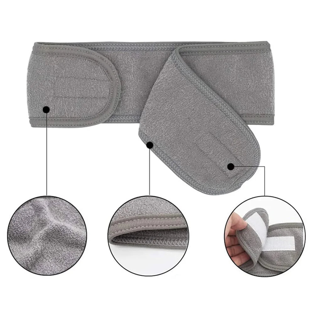 Adjustable SPA Facial Headband Bath Makeup Hair