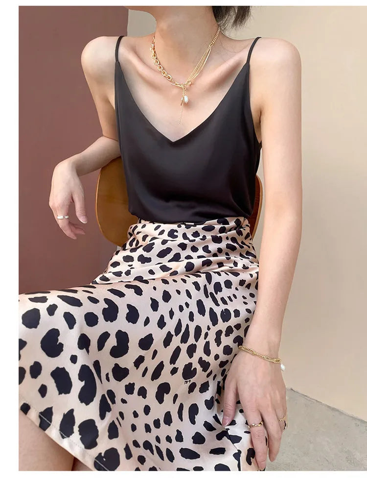 Leopard Print Skirt