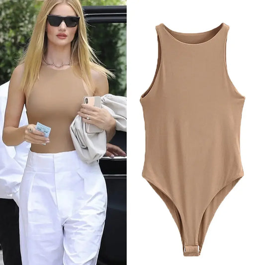Jumper Body Suit Women Casual