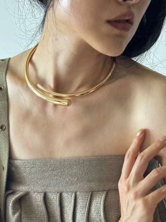 Open Choker Necklace